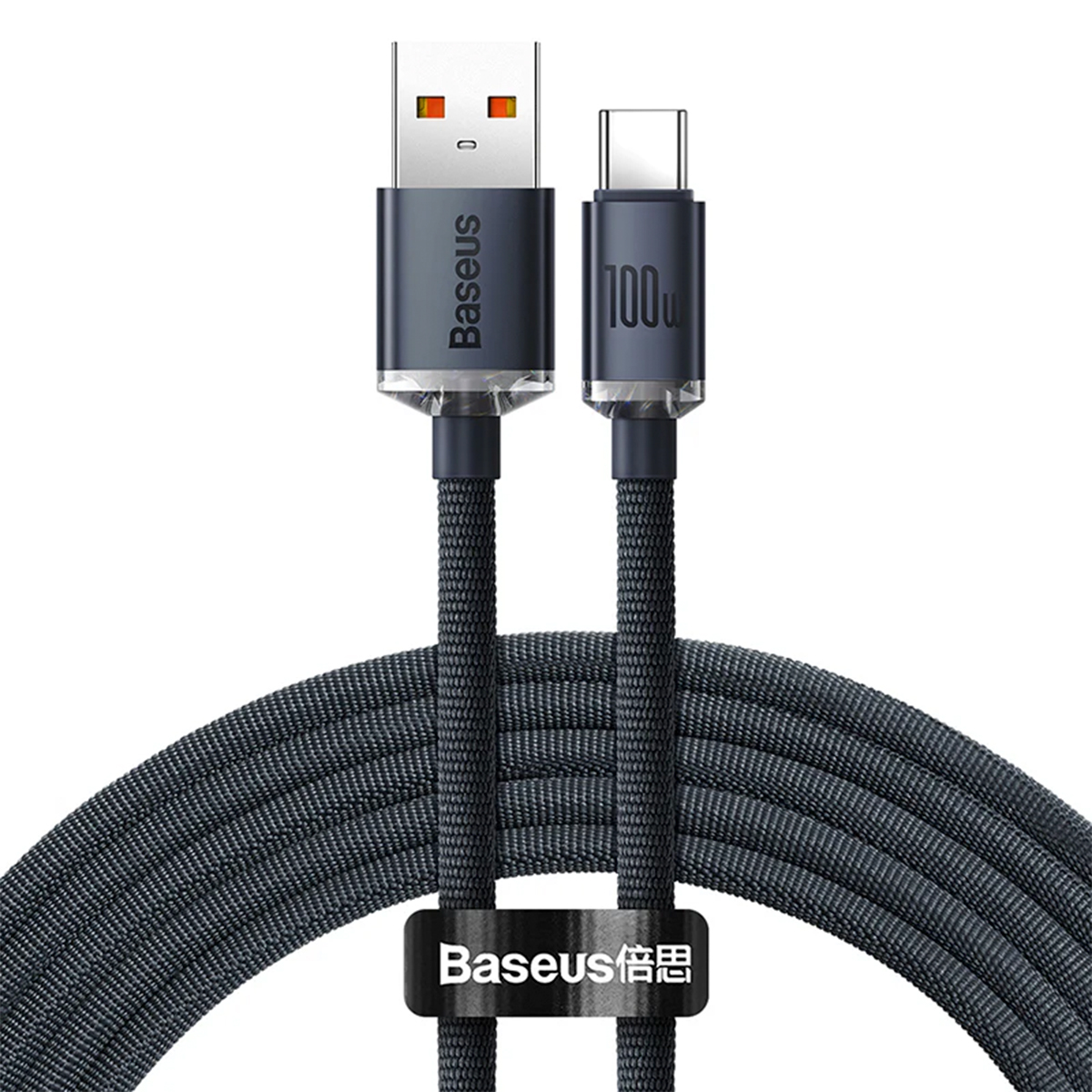 Crystal Shine USB a Type C 2M Baseus iPhone